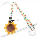 Plushie Dreadfuls Sunflower Bunny Lanyard Strap Lanyard