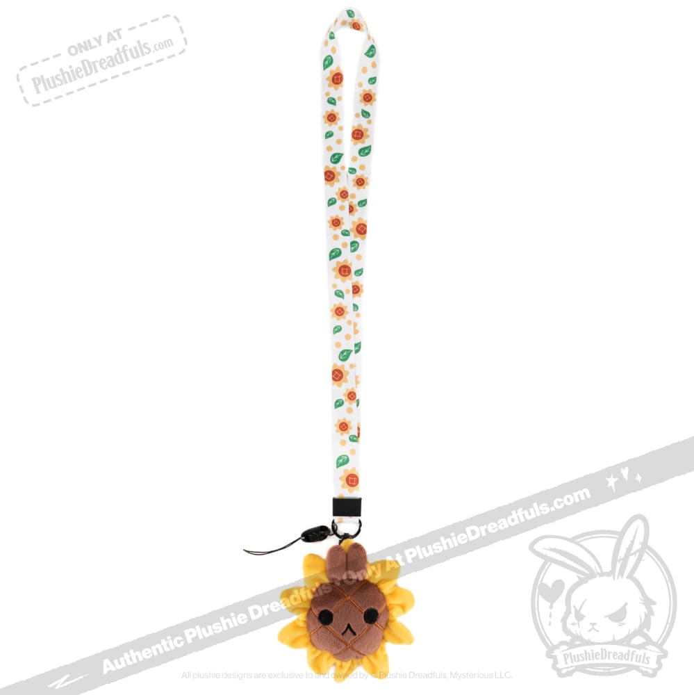 Plushie Dreadfuls Sunflower Bunny Lanyard Strap Lanyard