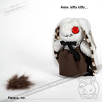 Plushie Dreadfuls - Trichotillomania Rabbit Plush Stuffed Animal Plush