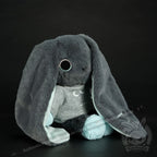 Plushie Dreadfuls - Trust Issues Bunny Grey Edition Plush Stuffed Animal Plush