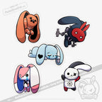 Plushie Dreadfuls Vinyl Sticker Pack Vol. 1 Sticker