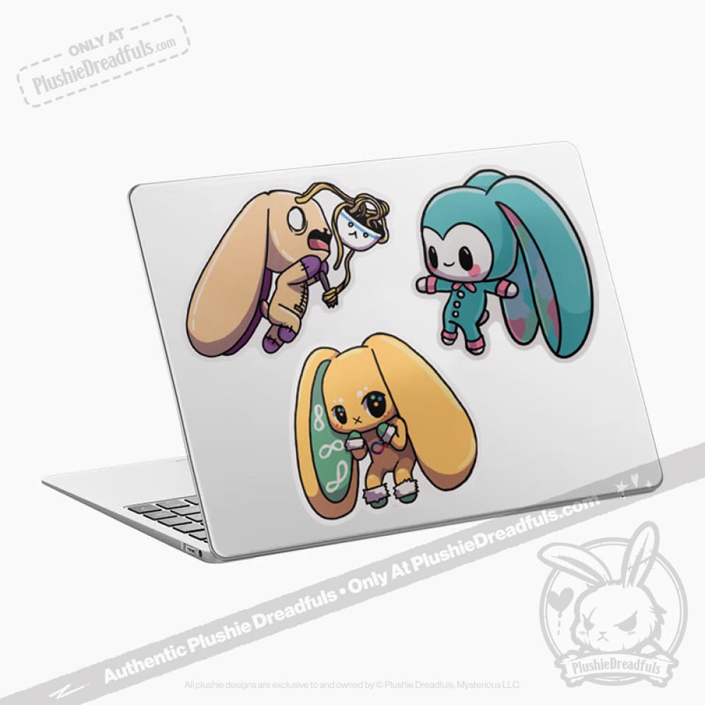 Plushie Dreadfuls Vinyl Sticker Pack Vol. 2 Sticker