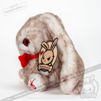 Plushie Dreadfuls - Workaholic Rabbit - Plush Stuffed Animal - Mysterious