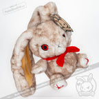 Plushie Dreadfuls - Workaholic Rabbit - Plush Stuffed Animal - Mysterious