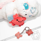 Plushie Dreadfuls - Zodiac Cancer Crabby Keychain Keychain