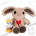 Plushie Notions - Bunny Hourglass Accessory Plush