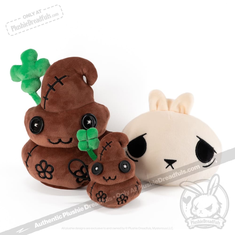 Plushie Notions - Xl Magical Lucky Poop Of Manifestation Plush Stuffed Animal Accessory