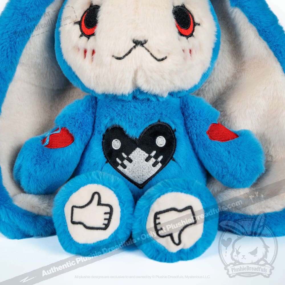 Plushie Dreadfuls -  Screen Addict Rabbit - Plush Stuffed Animal - Mysterious