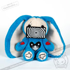 Plushie Dreadfuls -  Screen Addict Rabbit - Plush Stuffed Animal - Mysterious