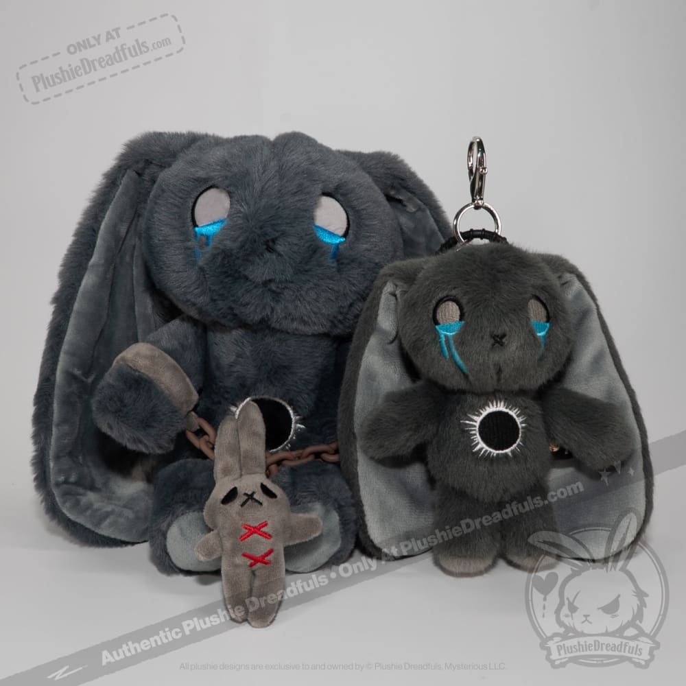 Plushie Dreadfuls - PTSD Rabbit Plush Keychain Accessory Keychain