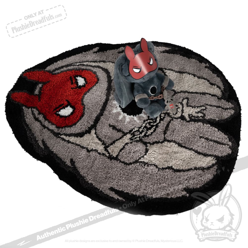 Ptsd Rabbit Rug Home Decoration
