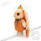 Pumpkin Cream Rabbit - Plush Stuffed Animal - toy
