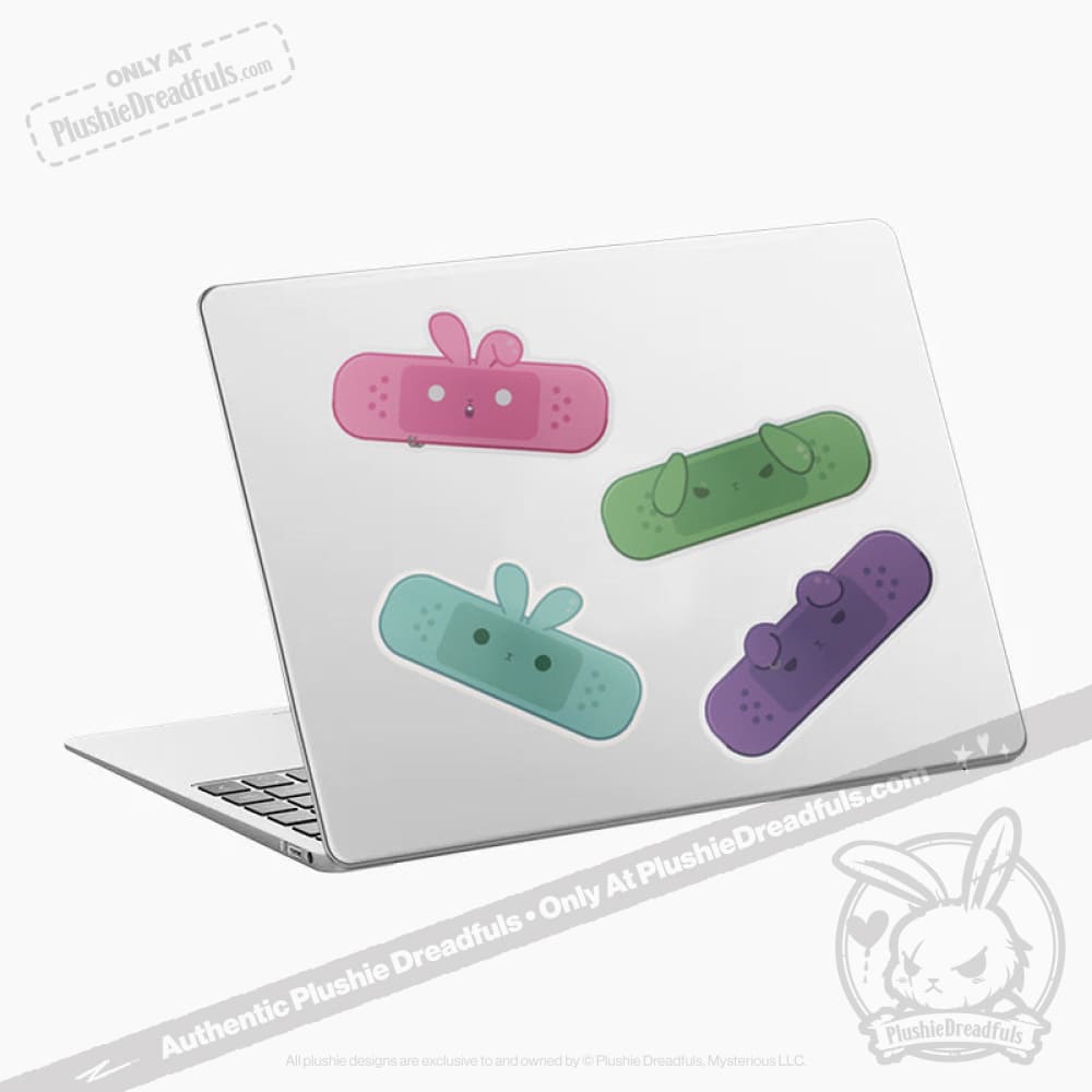 Plushie Dreadfuls Punk Bunny Plasters Sticker Pack Sticker