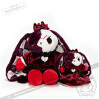 Queen of Hearts Rabbit Plush Keychain Accessory - Keychain