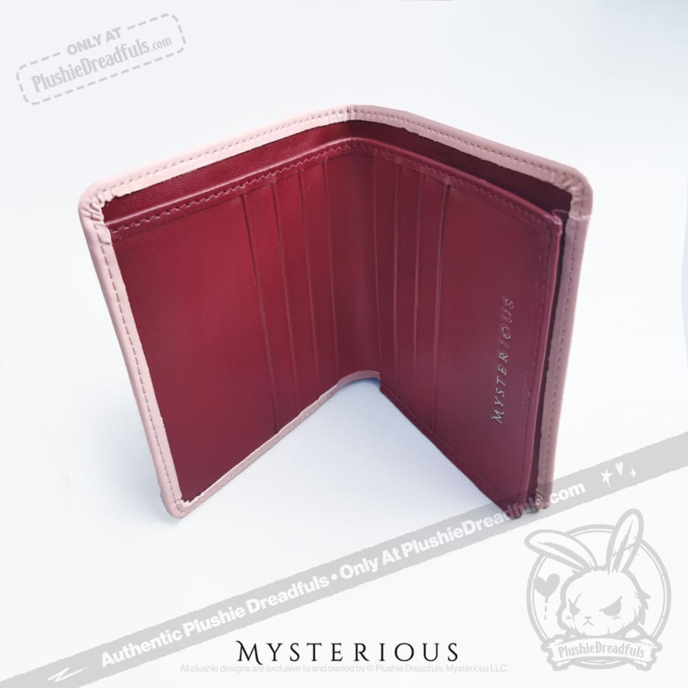 Angry and Love Rabbit Leather Wallet - Mysterious