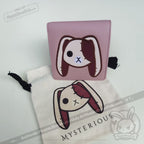 Angry and Love Rabbit Leather Wallet - Mysterious