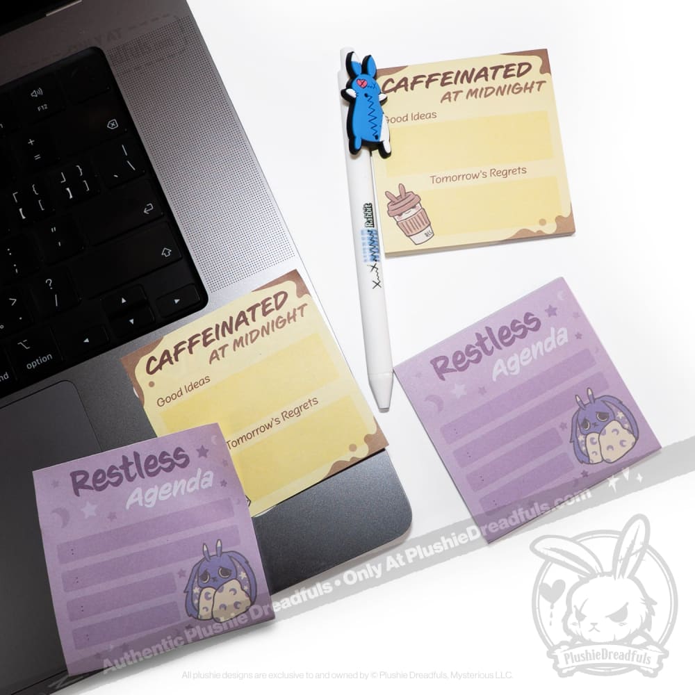 Plushie Dreadfuls - Restless Sticky Notes notepad