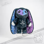 Plushie Dreadfuls - Rheumatoid Arthritis Rabbit - Plush Stuffed Animal - Mysterious