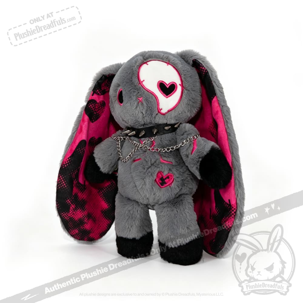 Plushie Dreadfuls - Riot CPTSD Rabbit - Plush Stuffed Animal - toy