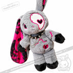 Plushie Dreadfuls - Riot CPTSD Rabbit - Plush Stuffed Animal - toy