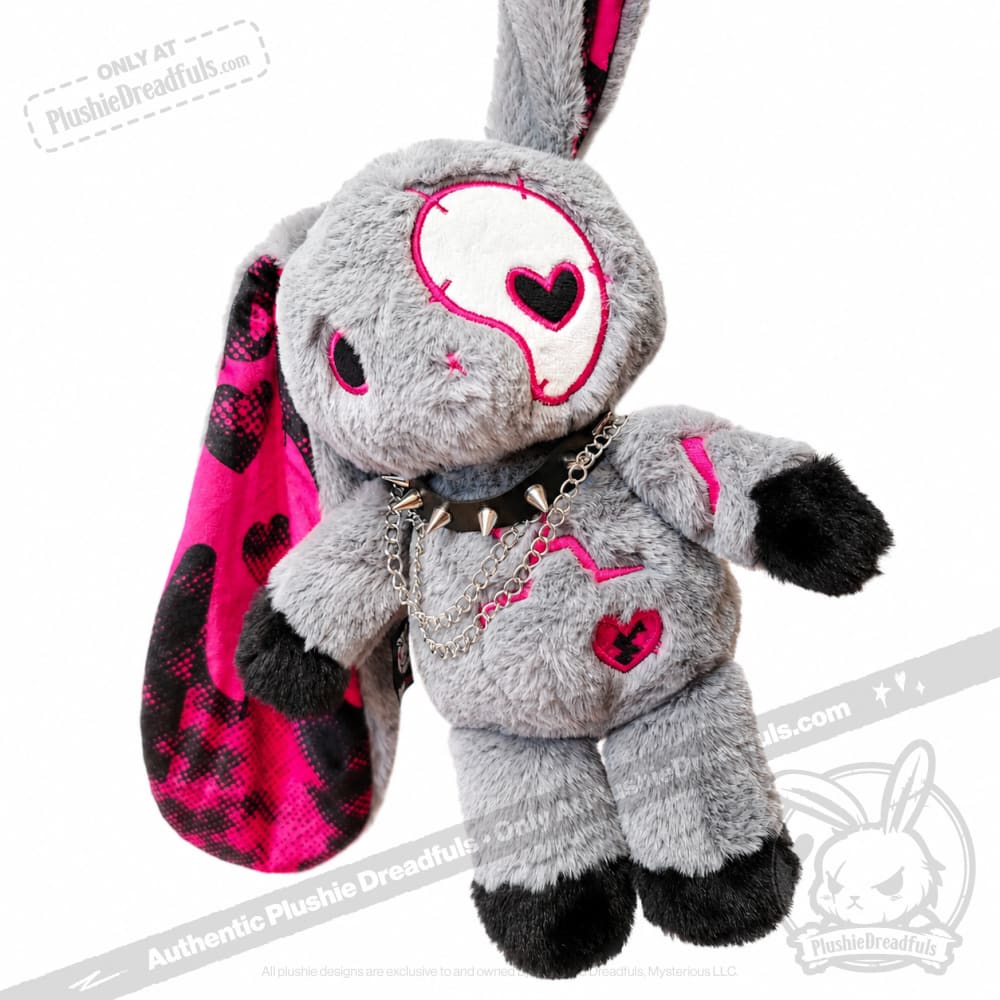 Plushie Dreadfuls - Riot CPTSD Rabbit - Plush Stuffed Animal - toy