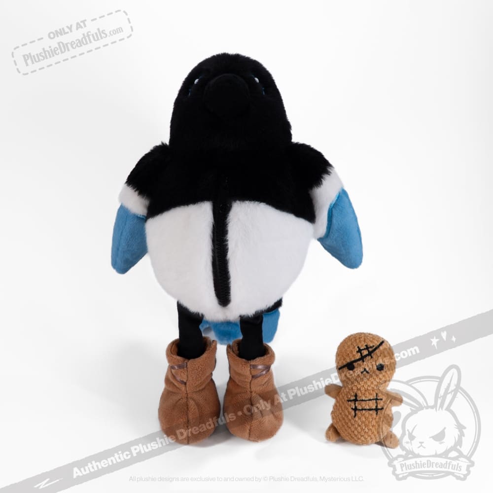 Plushie Dreadfuls - Rocky Mountain Magpie - Plush Stuffed Animal toy