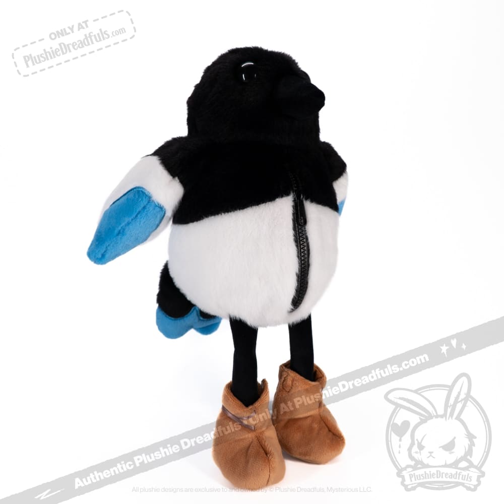Plushie Dreadfuls - Rocky Mountain Magpie Plush Stuffed Animal Toy