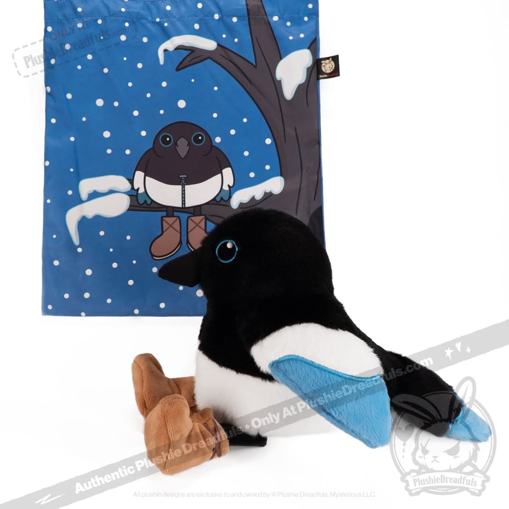 Plushie Dreadfuls - Rocky Mountain Magpie - Plush Stuffed Animal toy