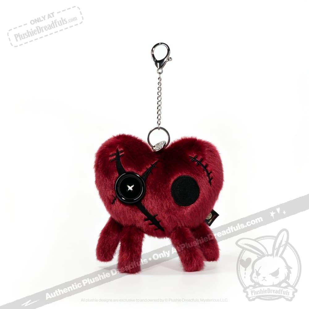 Rogue Broken Heart Plush Keychain Accessory - Keychain