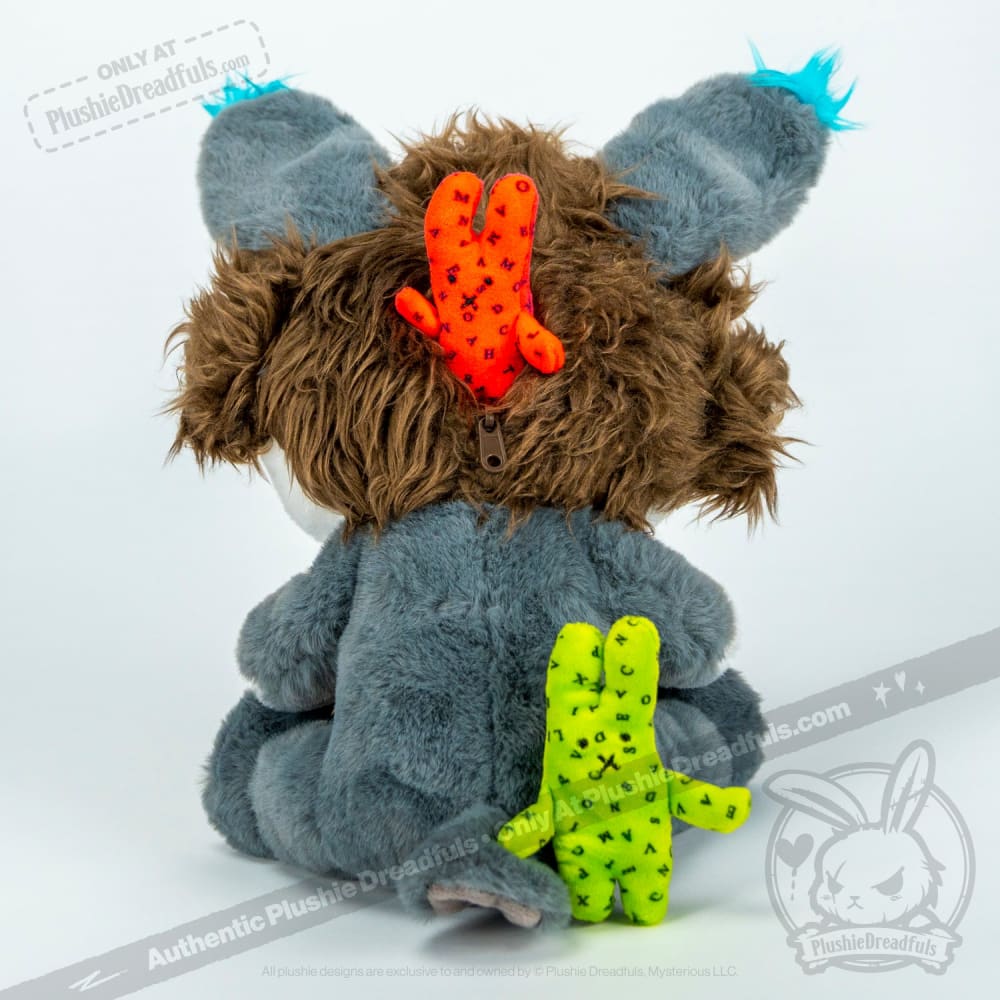 Plushie Dreadfuls - Schizophrenia Rabbit - Plush Stuffed Animal - Mysterious