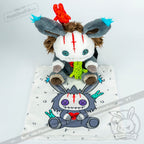 Plushie Dreadfuls - Schizophrenia Rabbit - Plush Stuffed Animal - Mysterious