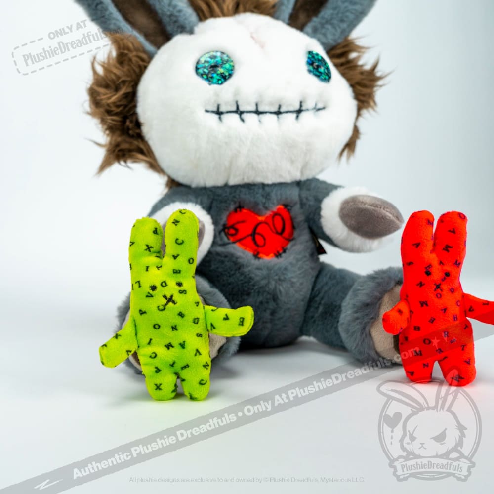 Plushie Dreadfuls - Schizophrenia Rabbit - Plush Stuffed Animal - Mysterious