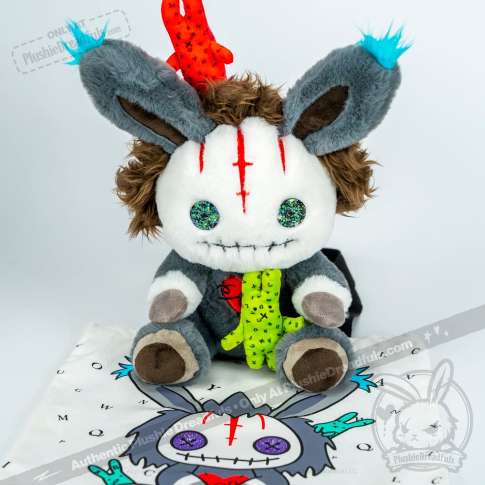 Plushie Dreadfuls - Schizophrenia Rabbit - Plush Stuffed Animal - Mysterious