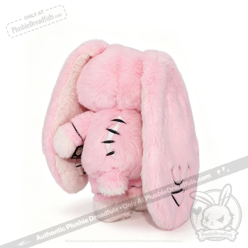 Plushie Dreadfuls - Scoliosis Rabbit Pink Limited Edition - Plush Stuffed Animal - plush