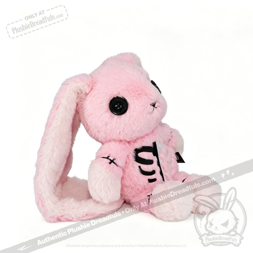 Plushie Dreadfuls - Scoliosis Rabbit Pink Limited Edition - Plush Stuffed Animal - plush