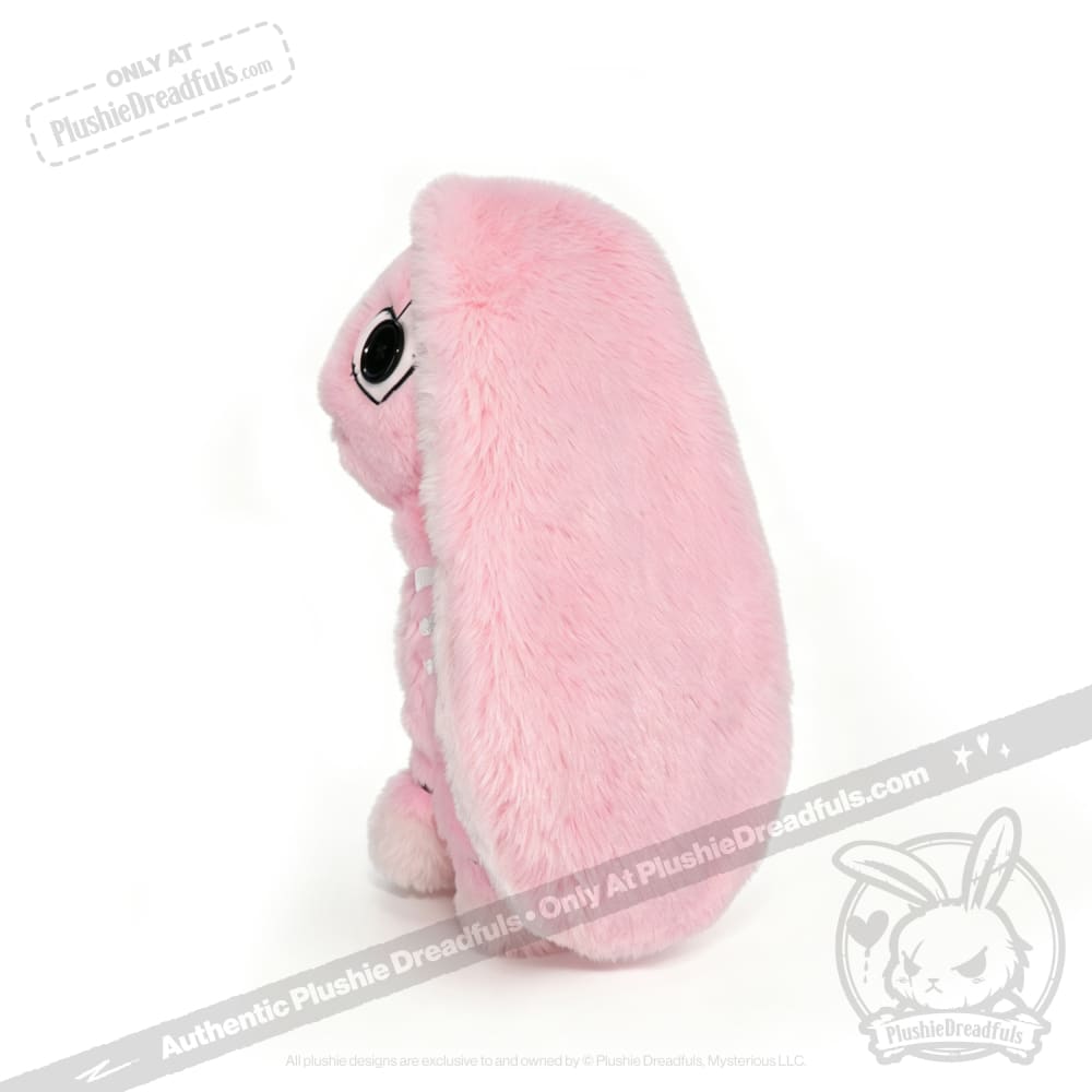 Plushie Dreadfuls - Scoliosis Rabbit Pink Limited Edition - Plush Stuffed Animal - plush