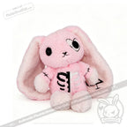 Plushie Dreadfuls - Scoliosis Rabbit Pink Limited Edition - Plush Stuffed Animal - plush