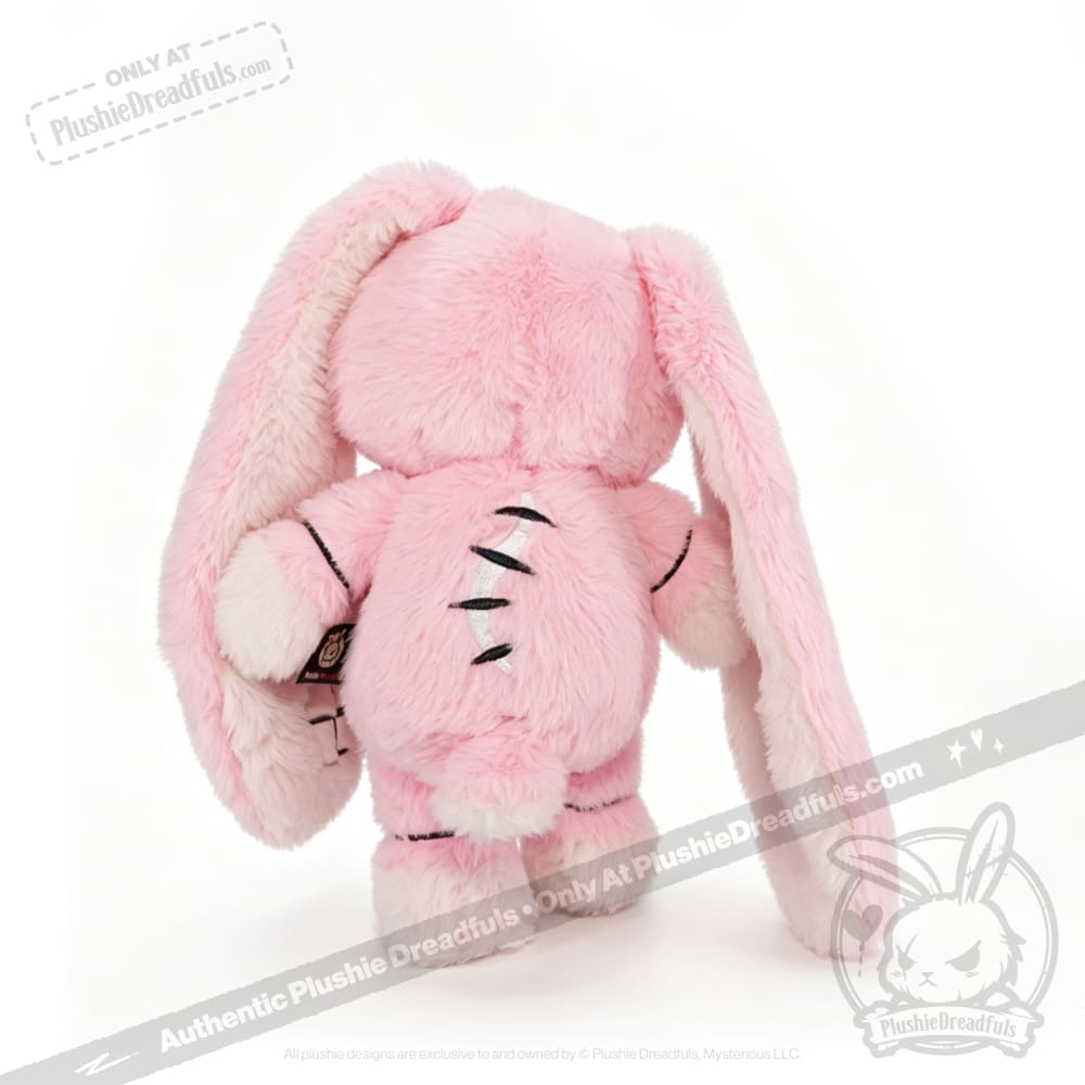 Plushie Dreadfuls - Scoliosis Rabbit Pink Limited Edition - Plush Stuffed Animal - plush