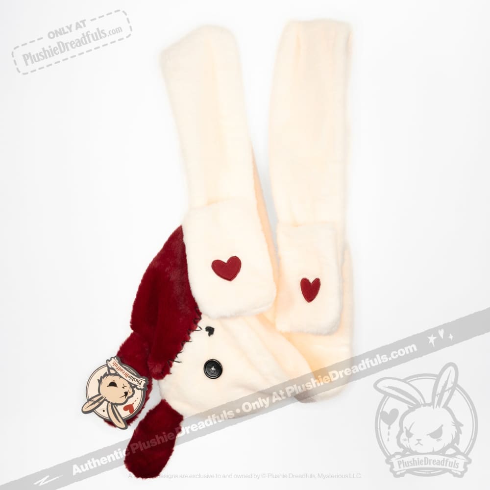 Scoodie Dreadful - Love Rabbit Scarf Hoodie Hat