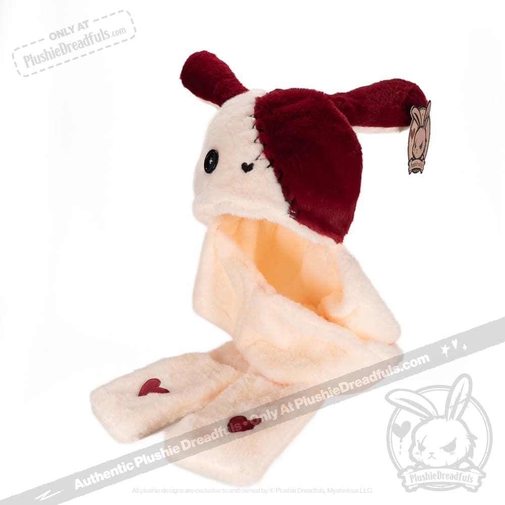 Scoodie Dreadful - Love Rabbit Scarf Hoodie Hat