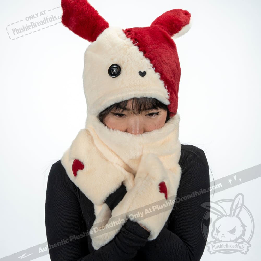 Scoodie Dreadful - Love Rabbit Scarf Hoodie - Mysterious