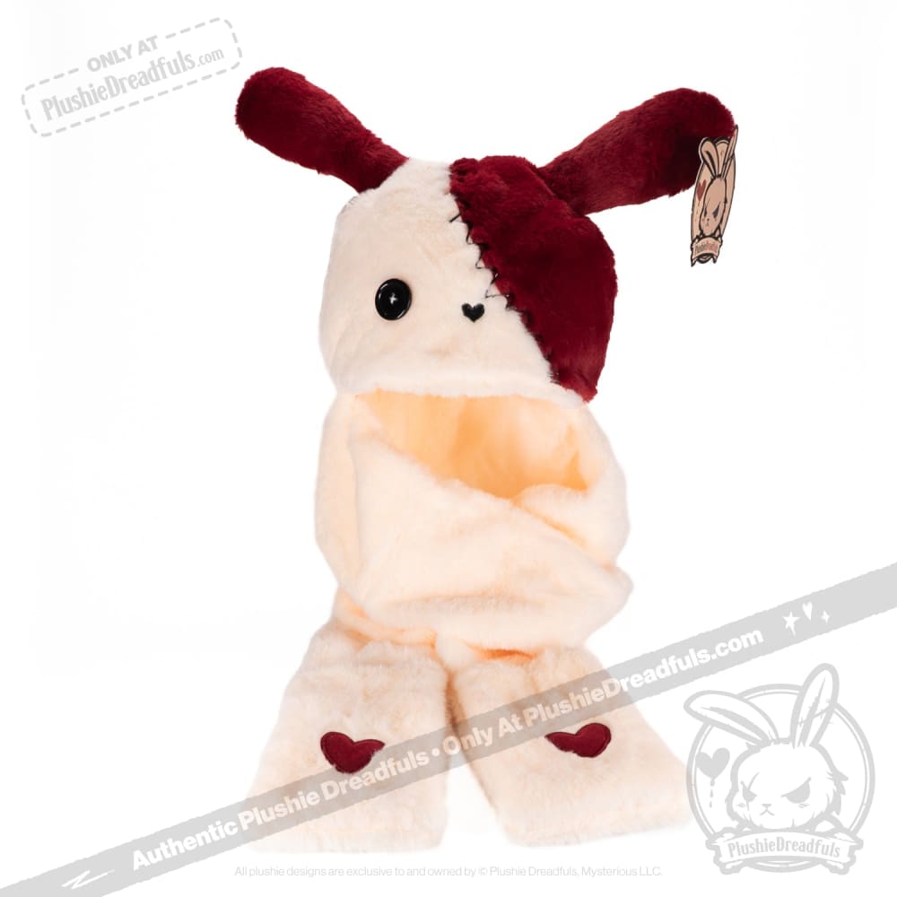 Scoodie Dreadful - Love Rabbit Scarf Hoodie Hat