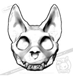 Scruffy Bumps Palm Skull - Mysterious