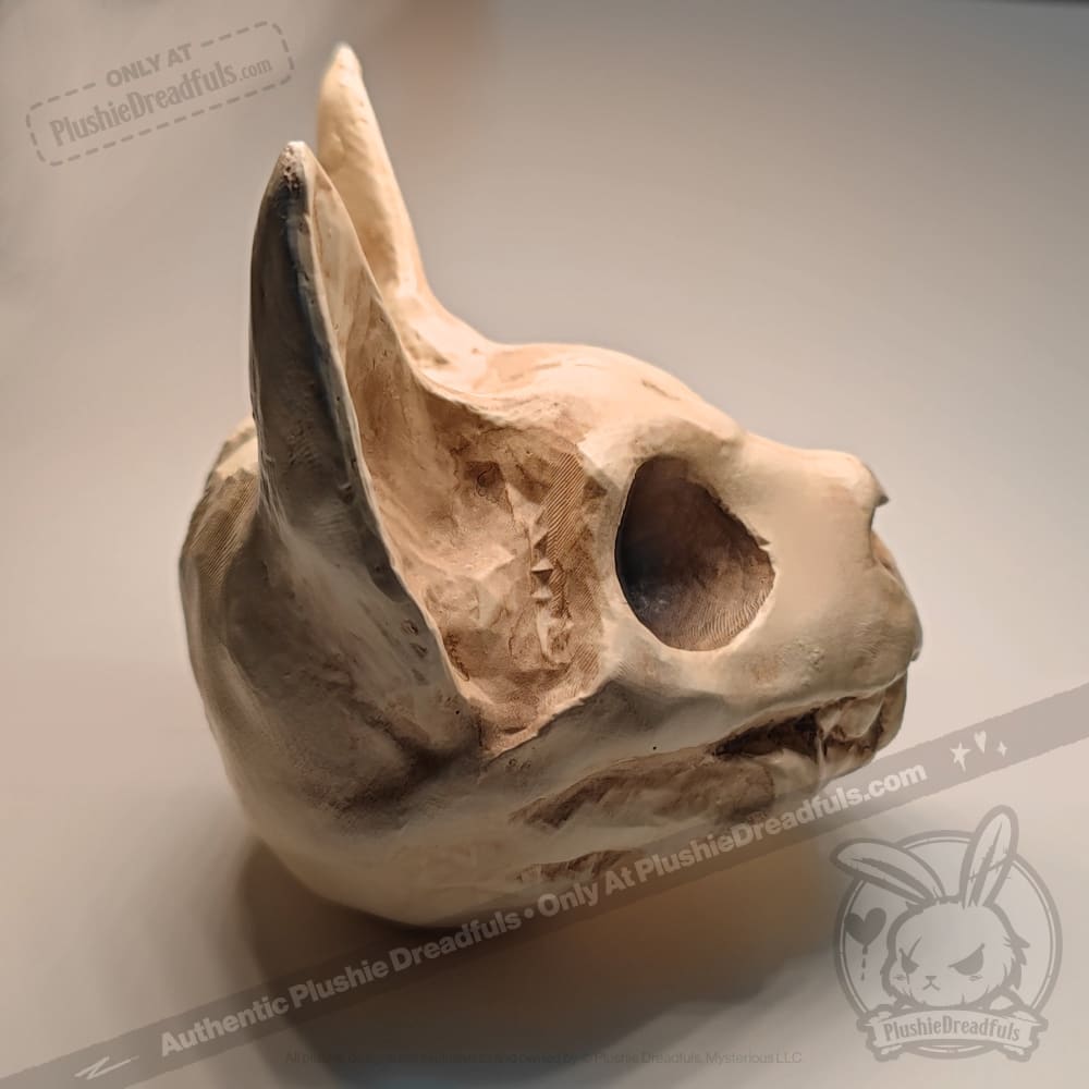 Scruffy Bumps Palm Skull - Mysterious