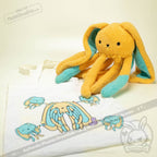 Plushie Dreadfuls - Sensory Processing Disorder Jellyfish Rabbit - Mysterious