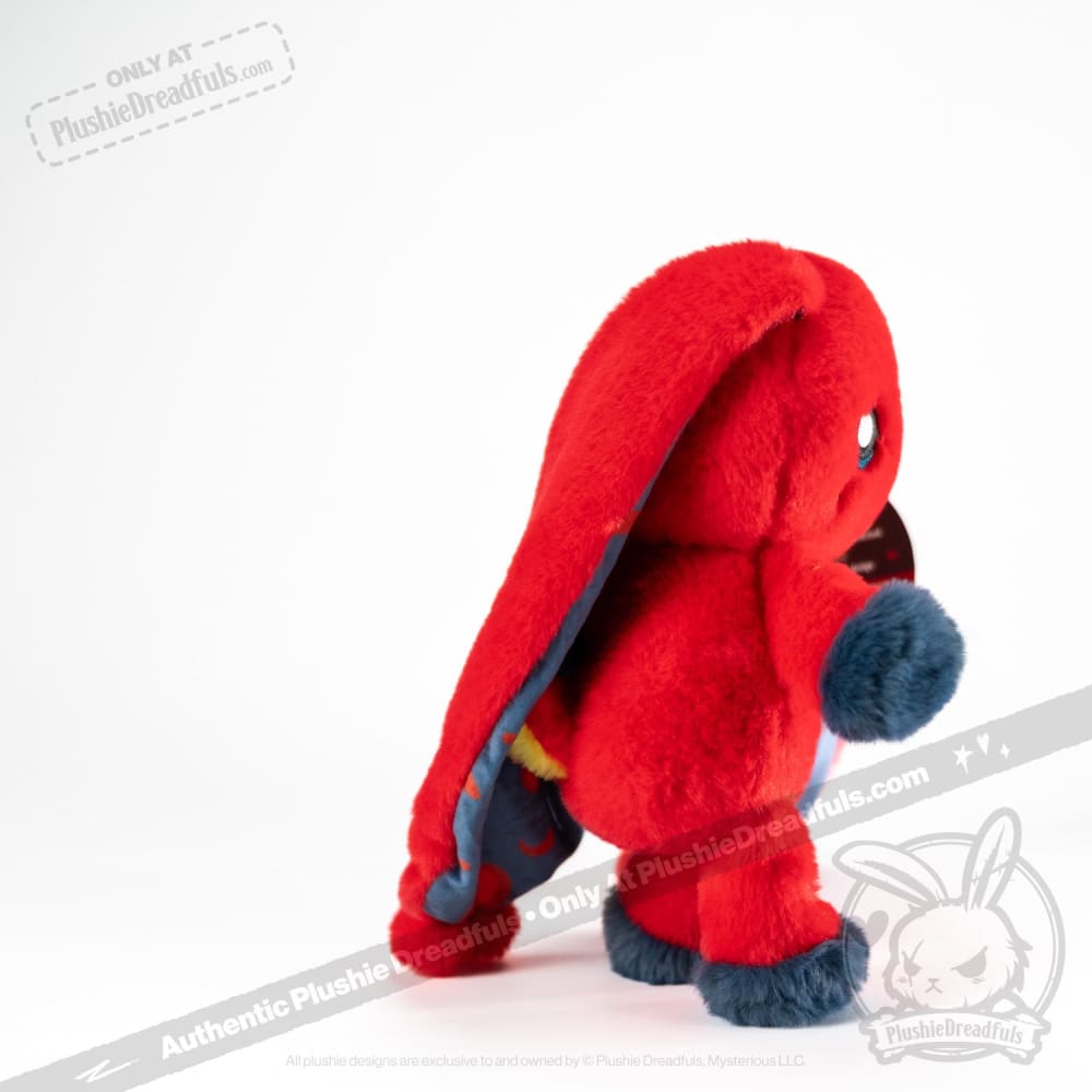 Plushie Dreadfuls - Sickle Cell Anemia Rabbit Plush Stuffed Animal Plush