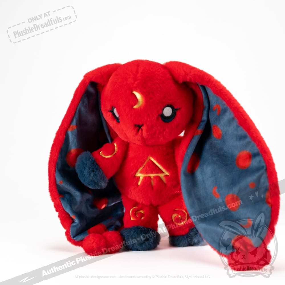 Plushie Dreadfuls - Sickle Cell Anemia Rabbit Plush Stuffed Animal Plush