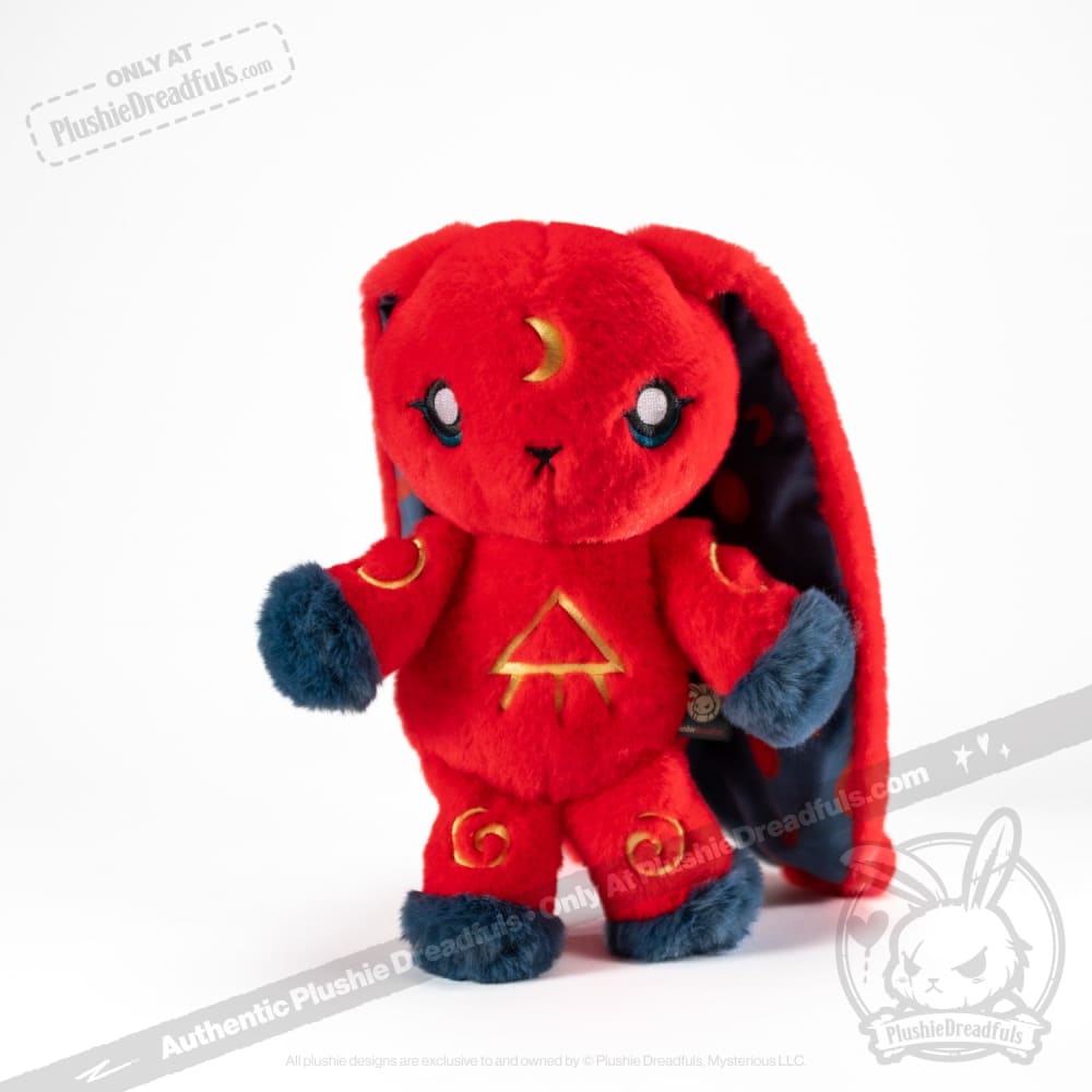Plushie Dreadfuls - Sickle Cell Anemia Rabbit Plush Stuffed Animal Plush