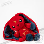 Plushie Dreadfuls - Sickle Cell Anemia Rabbit Plush Stuffed Animal Plush