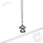 Silver Elephant Necklace - Mysterious